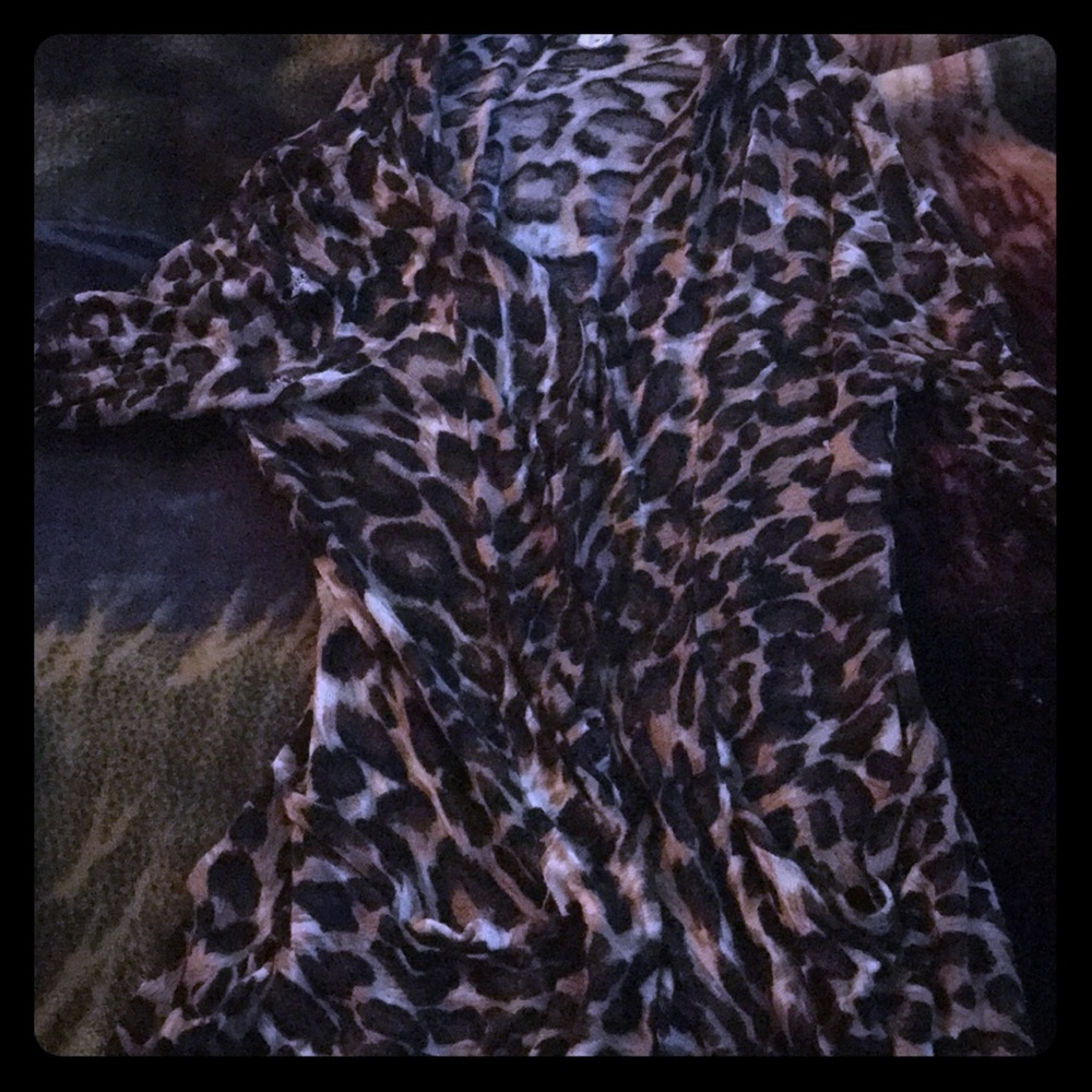 Cheetah sweater